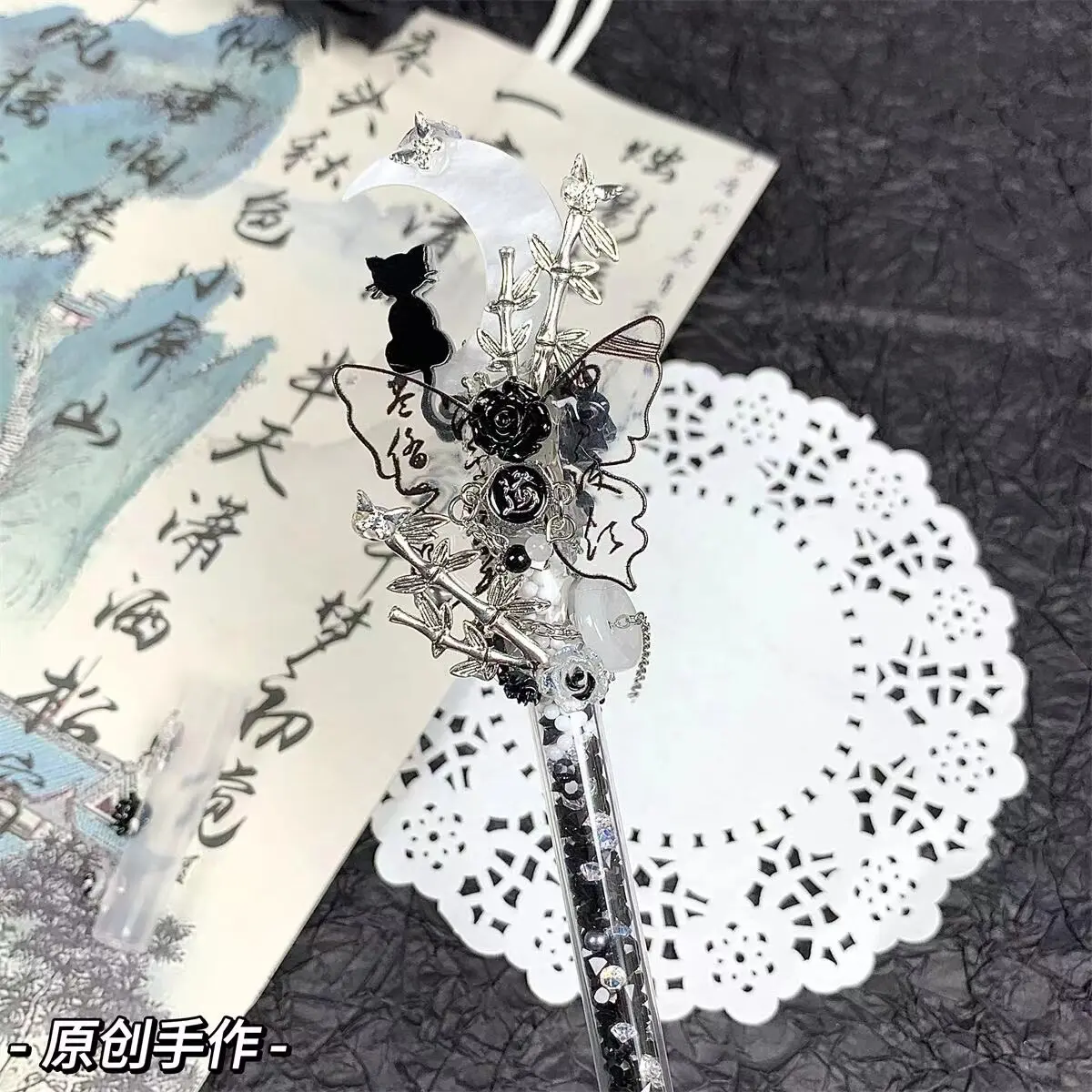 귀여운 스크랩북용 펜 나이프, 개봉용 예쁜 공예 나이프, 소녀들을 위한 예술적인 취미용 나이프 사진 소품 수제 나이프