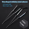 Stainless steel gun-shaped scissors microsurgery extracerebral neurosurgery fine reed tissue cutting ophthalmic scissors 2