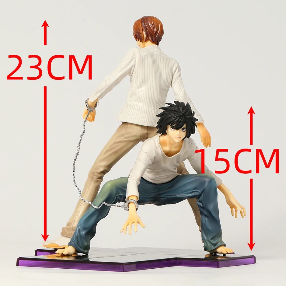 Figurine Manga Death Note L Lawliet et Light Yagami