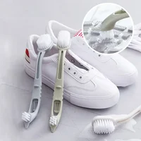 Double-end Shoes Brush Cleaner Cleaning Sneaker White Shoes Cleaner Kit Multifunction Household Cleaning Brush Laundry Tool 2