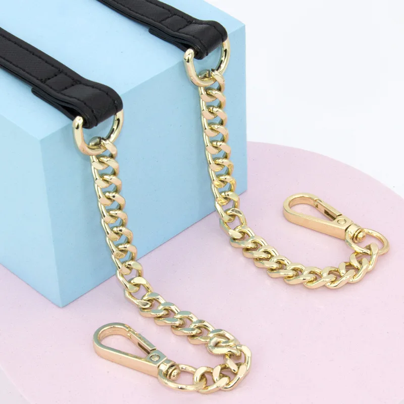 122cm 1.5CM Wide Shoulder Bag Strap Chain Strap Crossbody Bag Handles Adjustable Replacement Strap for Bags Belts Correa Bolso