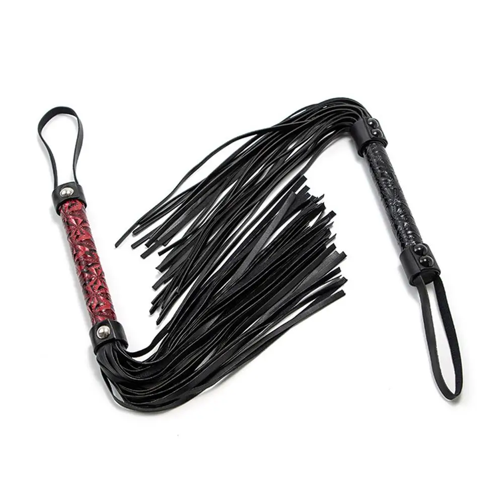 1 Pcs Horse Whip Non Slip Leather Horse Whip Crop Equestrian Cycling Equipment Handle Equestrian Whips Training Riding For Horse 6
