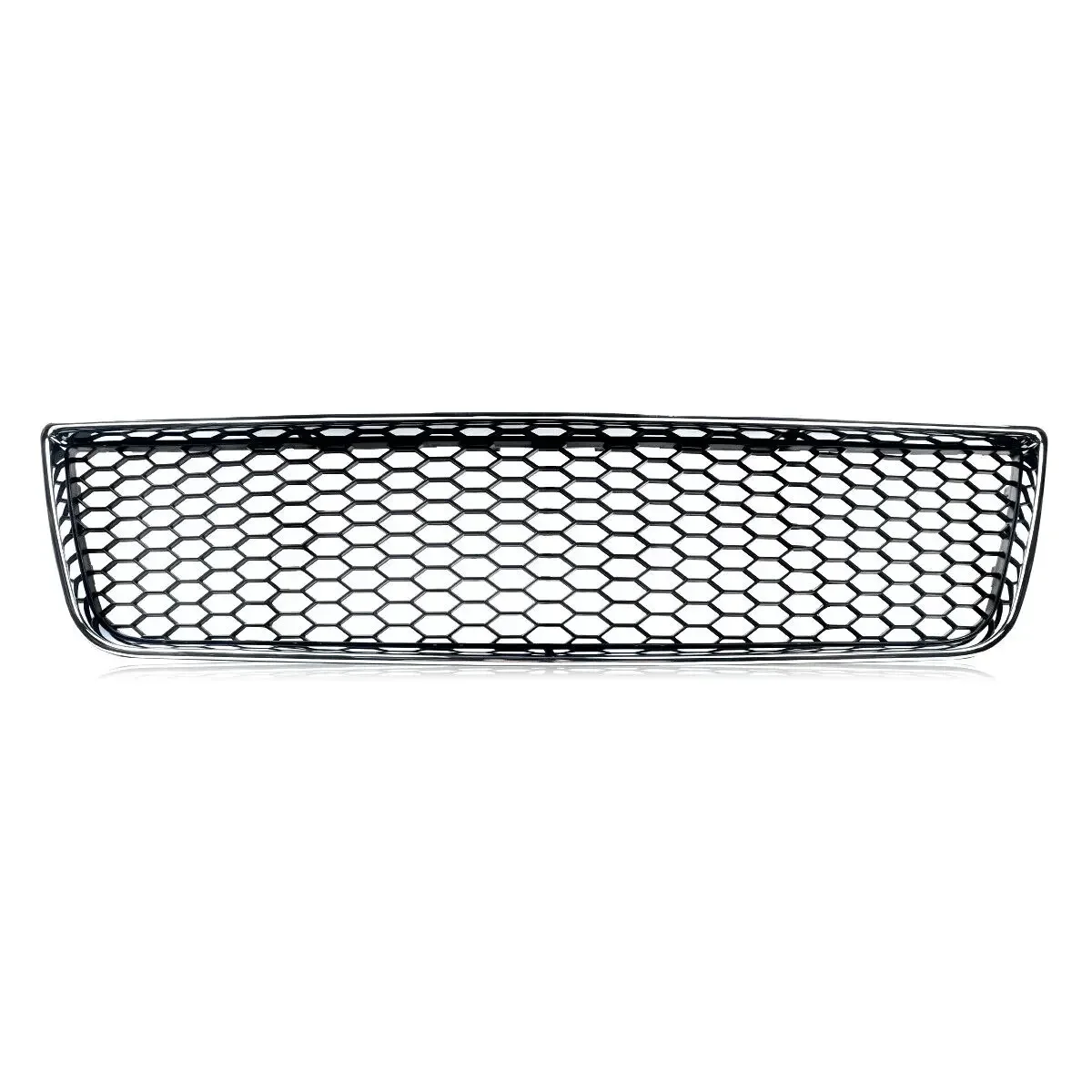 

Chrome+Black Fit Chevrolet Impala 2006-2013 Front Lower Bumper Grille Honeycomb