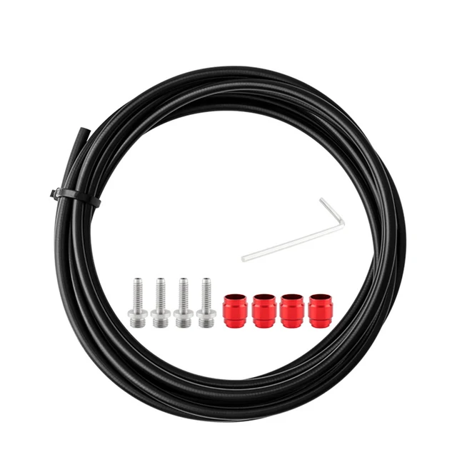 Kit Olive Freno Disco Bici - Set Da 6 Olive + Inserti, Per Freni SRAM AVID, Verde Oliva - Foto 4