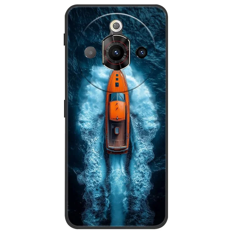 Cute Fashion Black Silicone Soft Phone Case - Shockproof Back Cover Shell