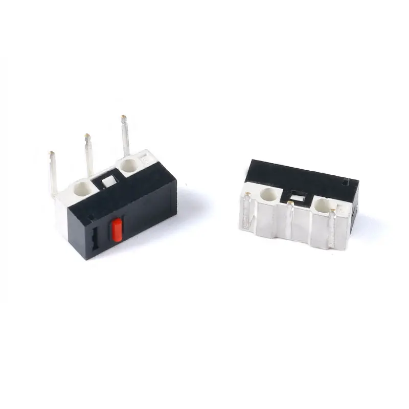 10Pcs Micro Endschalter Momentary Push Button Schalter 1A 125V AC Maus Schalter 3Pins Lange Griff Roller hebel Arm SPDT 12X6X6MM – Detail 9