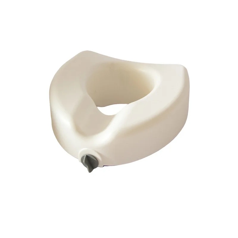 Siège Anti-basculement de toilette en alliage d'aluminium, avec main courante, Booster Concave Anti-éclaboussures, Rail de sécurité amovible pour toilettes