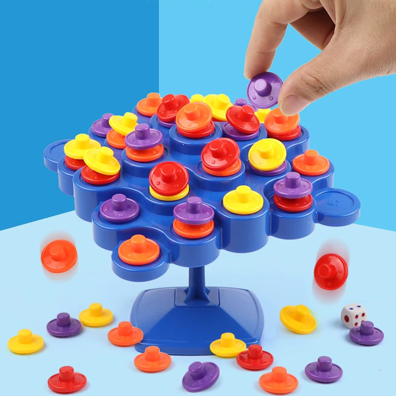 

Balance Topta Montessori Fun Balance Tree Tabletop Game Puzzle Leisure Parent-child Interactive Toys Children's Education Toys