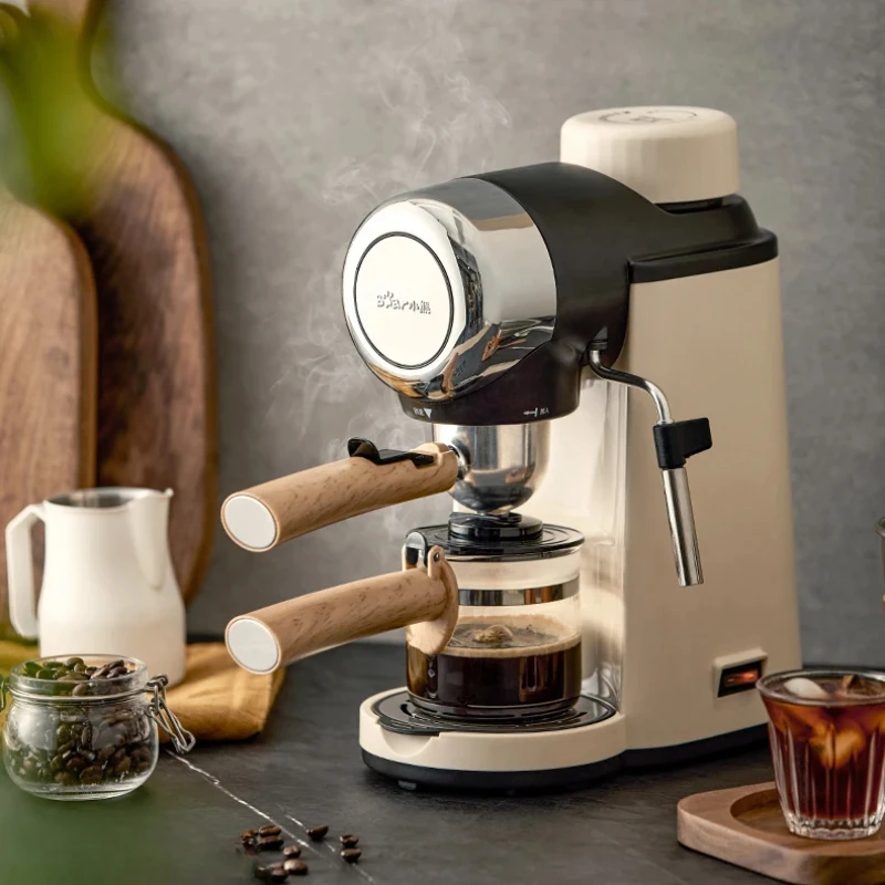 Refined Italian Coffee Machine SemiAutomatic Elegance For Home Compact AllInOne Design Brews  Cups Effortlessly