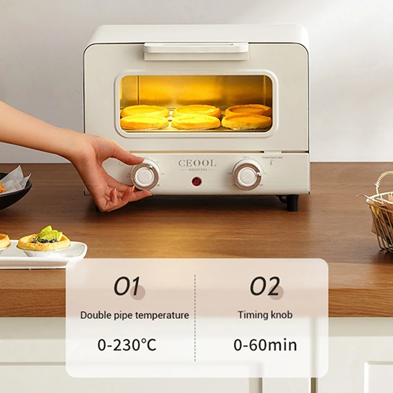 10L/20L multifunctional household electric oven timed temperature control steam baking baking integrated electric oven 5