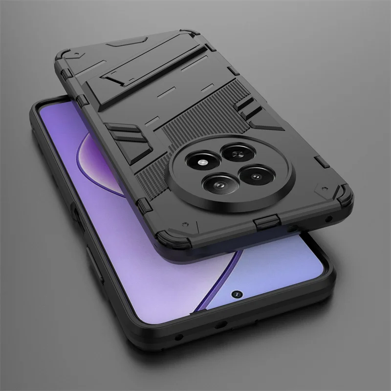 Enhanced Shockproof Armor Case with Car Magnetic Holder and Stand