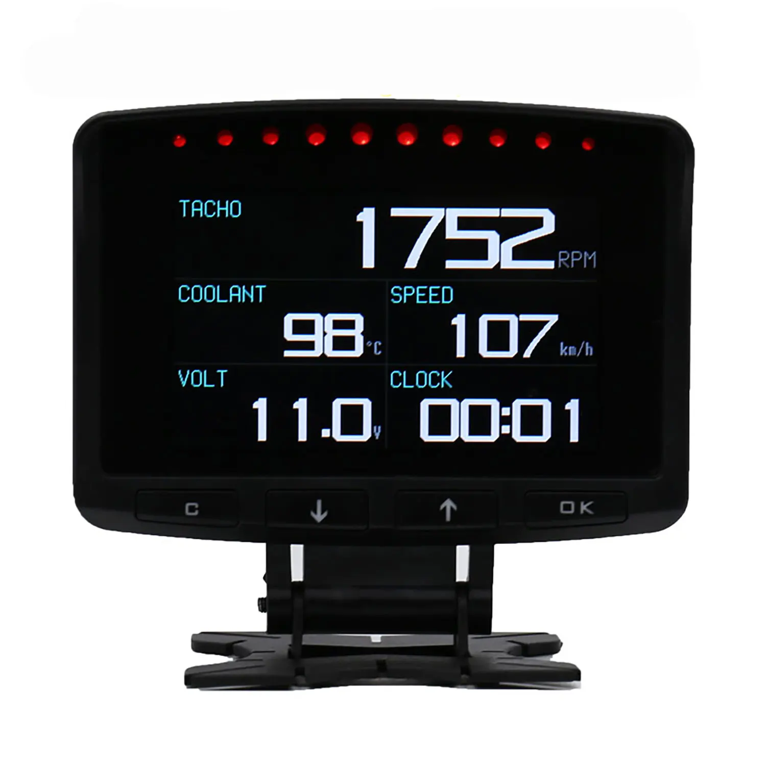 

Car HUD head-up display car driving computer OBD digital car head-up multi-function instrument display