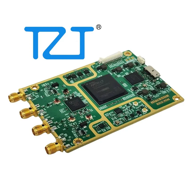 TZT B210 Mini AD9361 Software Defined Radio Development Motherboard SDR Replacement for HackRF PlutoSDR