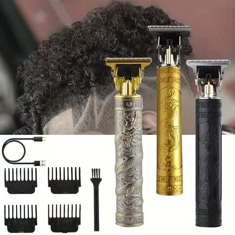 High-Power Electric Clippers Barbershops Shaving And Trimming USB Charging