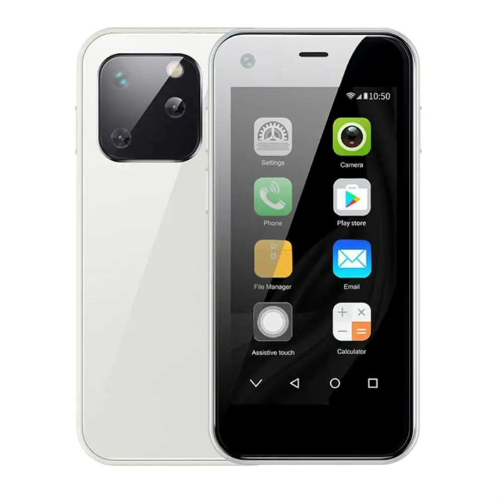 Description Picture 5 of itemfor Soyes Xs13 Mini Android Cellphone 3d Glass Dual SIM-card Tf-card Slot 5mp Camera Small Mobile Phone For Gifts Drop Shipping