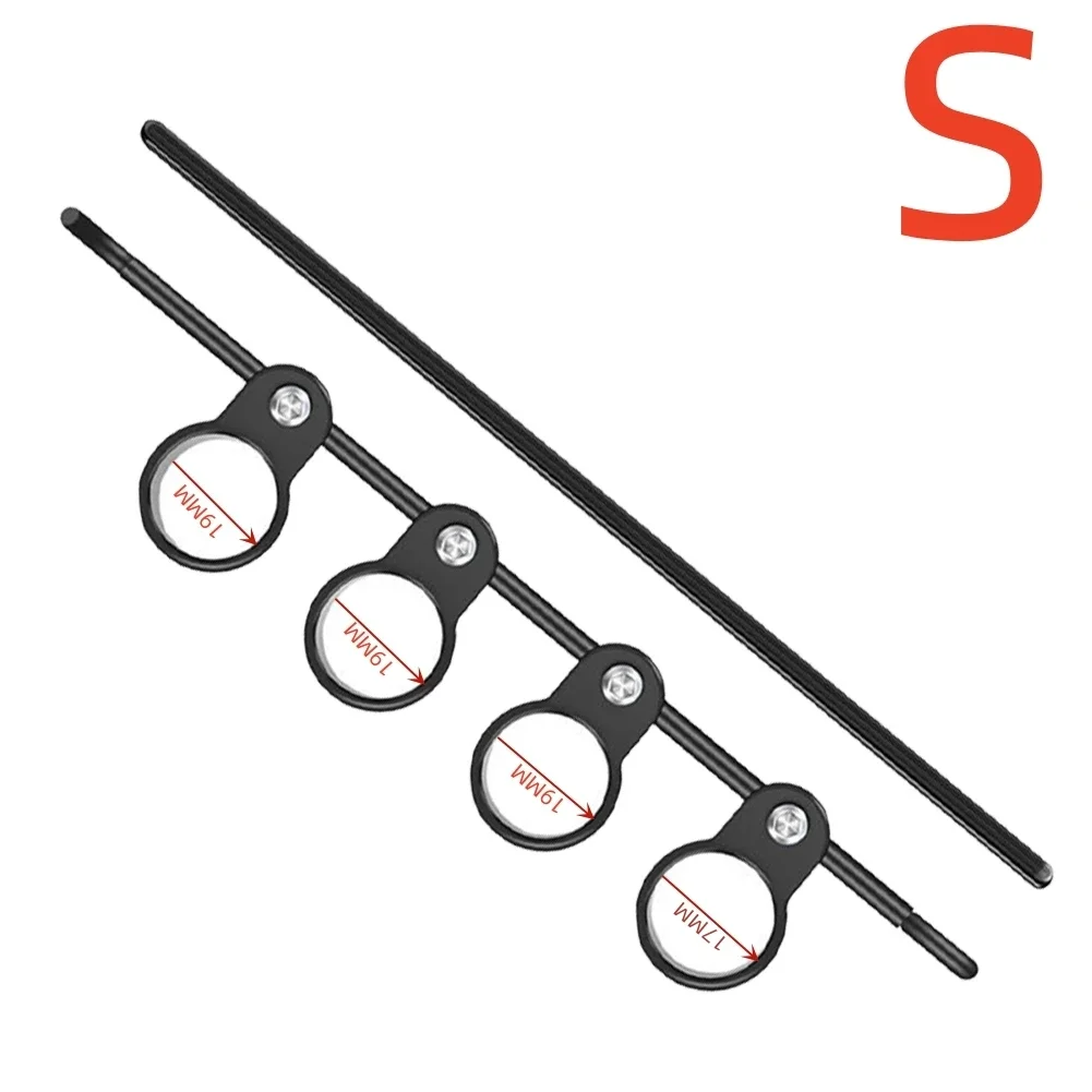 Guitar Training Kit Finger Training Stretcher Tension Grip 20x3cm 30g(approx.) Adjustable Black Expand Fingers