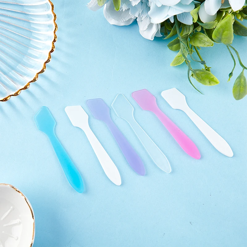 Makeup Tool Set Mini Cosmetic Spatulas Scoop Face Cream Makeup Mask Applicator Sticks 10Pcs