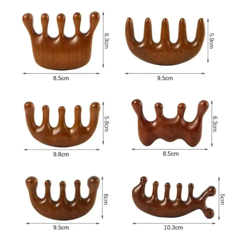 Gua Sha Massage Comb Wide Tooth Facial Massager for Head Face Scalp And Body Guasha Scraping Tool