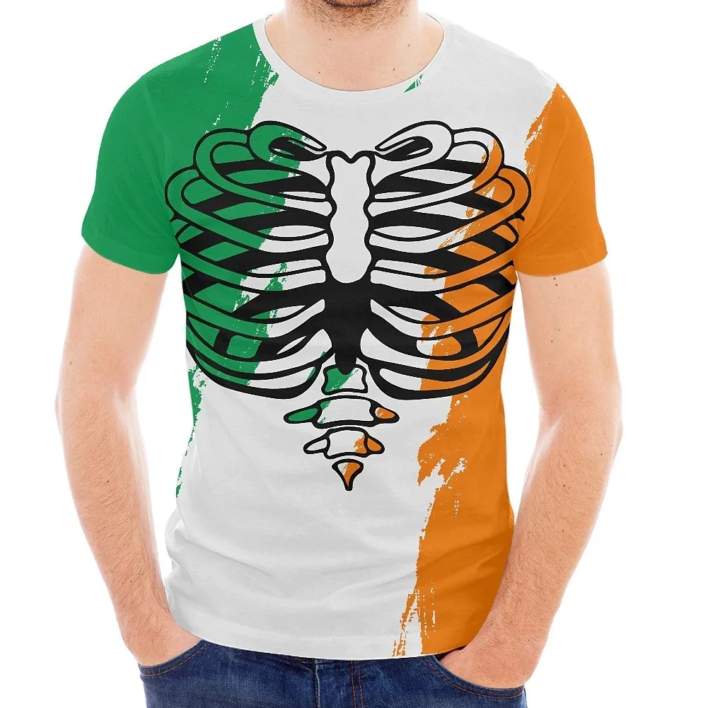 

Inspired by St. Patrick's Day Shamlock Irish T-shirt Anime Cartoon Cartoon Graphic T-shirt Men's and Women's Unisex Adult 3D Pri