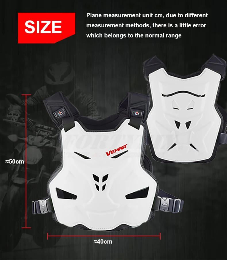 Motorcycle body armor Vemar Off-road Riding Racing Anti-Fall Motocross Chest Protector Hemp Rope Pattern Armor Men