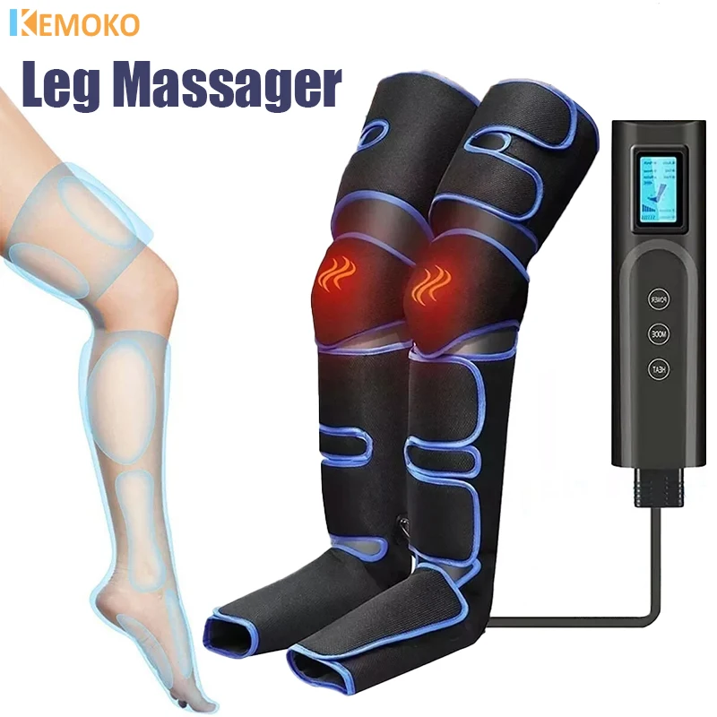 360° Foussbeen Loftdrock fërdert d'Blutzirkulatioun Kierpermassageapparat Muskelentspanung Schmerzliichterung Lymphateschen Drainageapparat_voghion.com