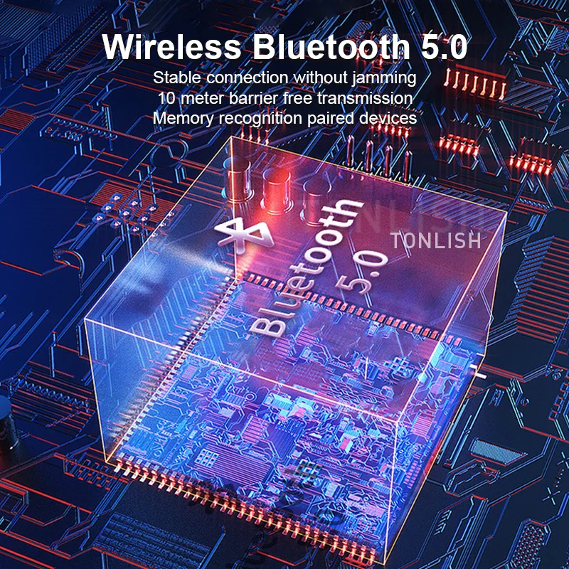Wireless Bluetooth Dual Speaker Mini Bluetooth Speaker Bluetooth Speaker Bass Speaker Audio Speaker Acousto-optic Rhythm Bass TWS Stereo Speakers