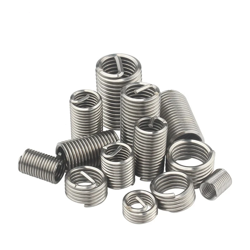Fine Thread Wire Thread Insert M6-M18 304 Stainless Steel Screw Bushing Repair stainless steel screws,stainless steel screw