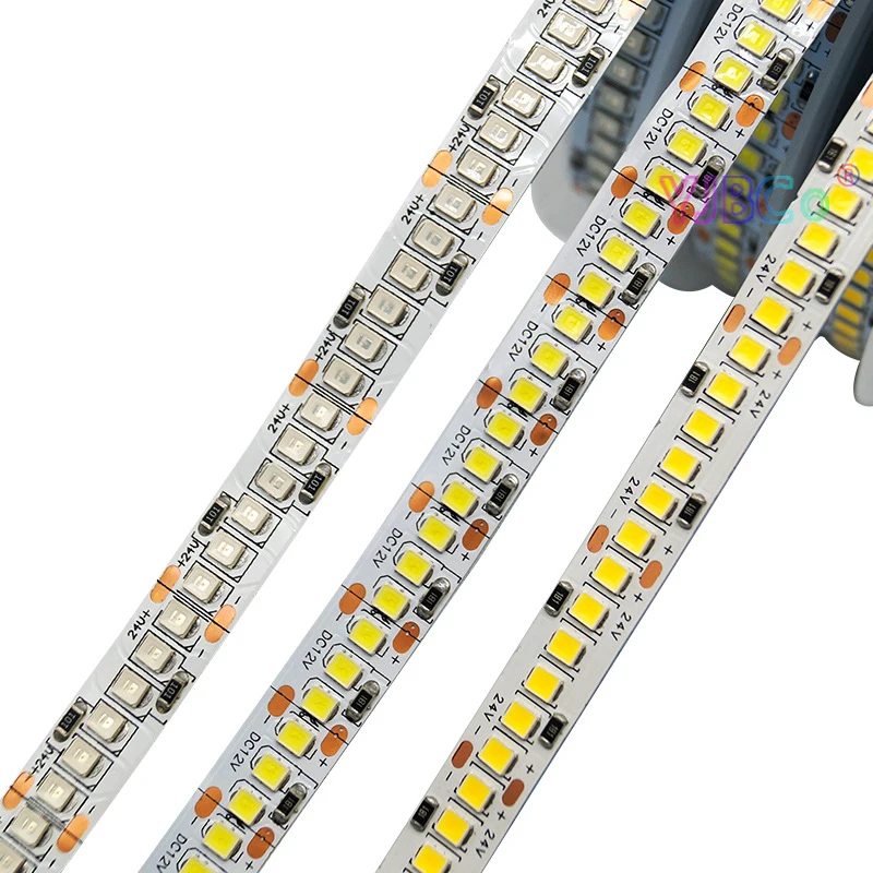 

5m High Bright 2835 SMD 120 LEDs/M Light Bar 12V 240 LEDs/M White/Warm White/Red/Green/Blue Flexible LED Strip Tape IP20/IP65