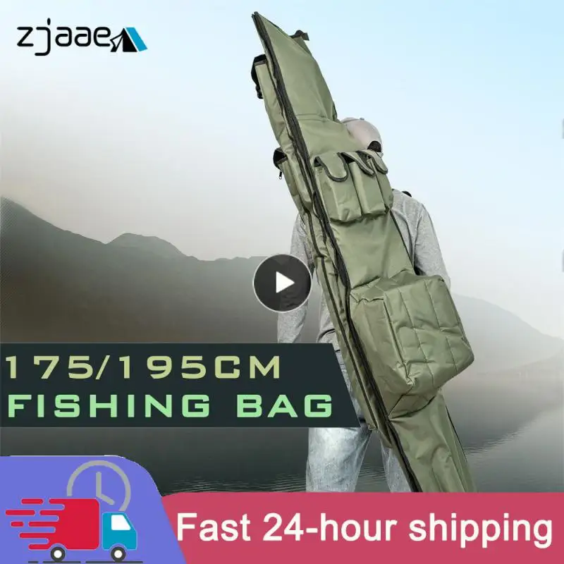 Oxford Cloth Extralong Fishing Rod Bag 1.75 1.95 Meters Fishing