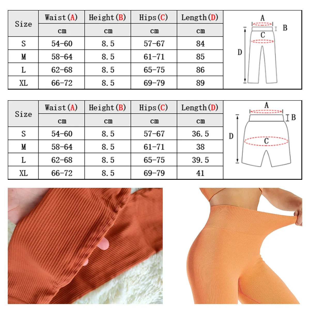 Sports Leggings and Yoga Pants for Women High Waist Fitness