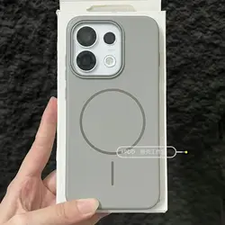 Premium Shockproof Magnetic Case - Hard Protective Cover for Enhanced Anti - Fall Protection (GRAY)
