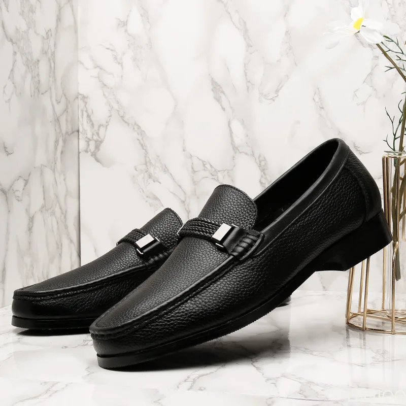 Genuine Leather Men'S Casual Shoes 2022 Summer Men Shoes Handmade Natural Cow Leather Men Loafers