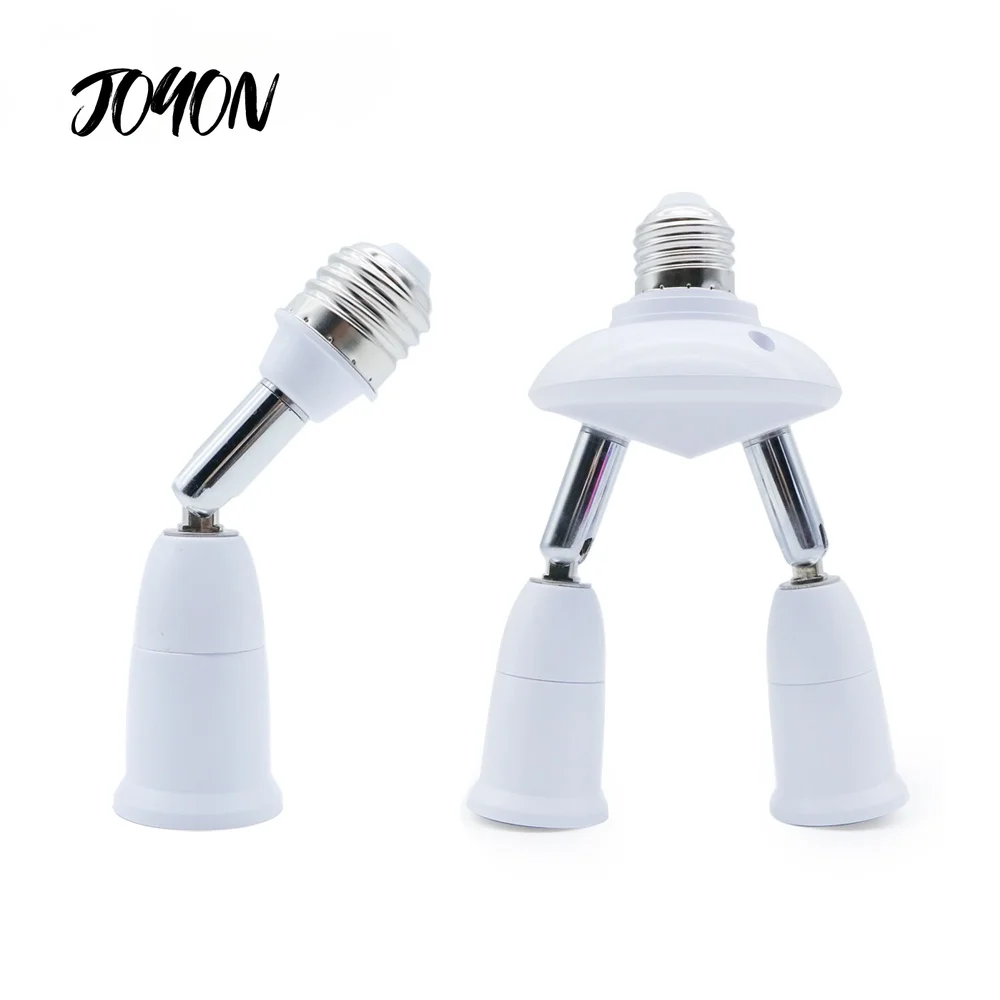 E27 To E27 Socket LED Bulb Adapter Converter Lamp Holder Splitter 2/3/4/5 Heads Adjustable Splitter Lamp Base