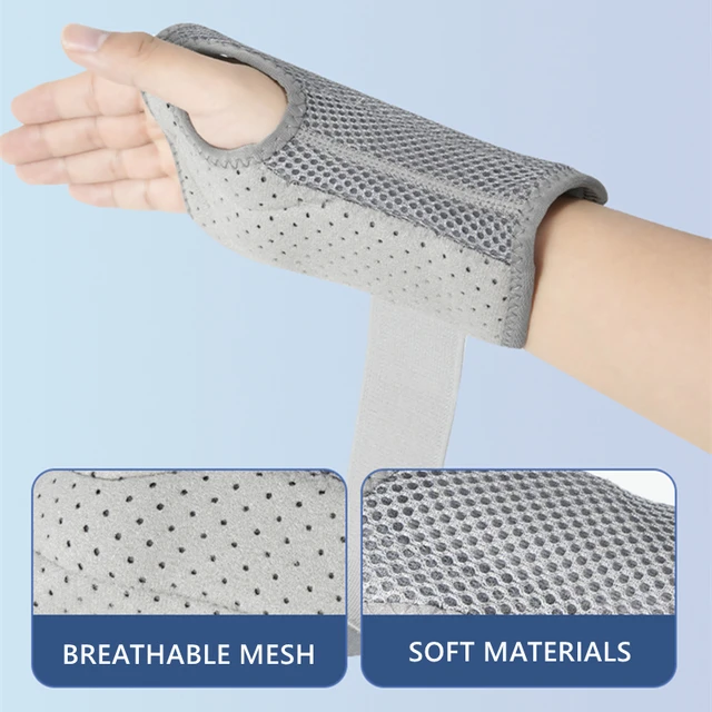 Breathable Wrist Support Professional Splint Wrist Brace Protector Band Arthritis Carpal Tunnel Hand Sprain Tendinitis Wristband 4