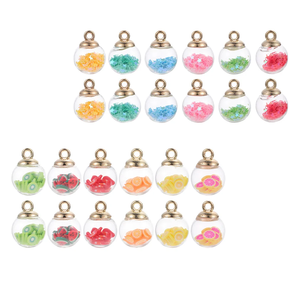 

Crystal Dangle Earrings Pendant Accessories Keychain DIY Hanging Pendants Charms