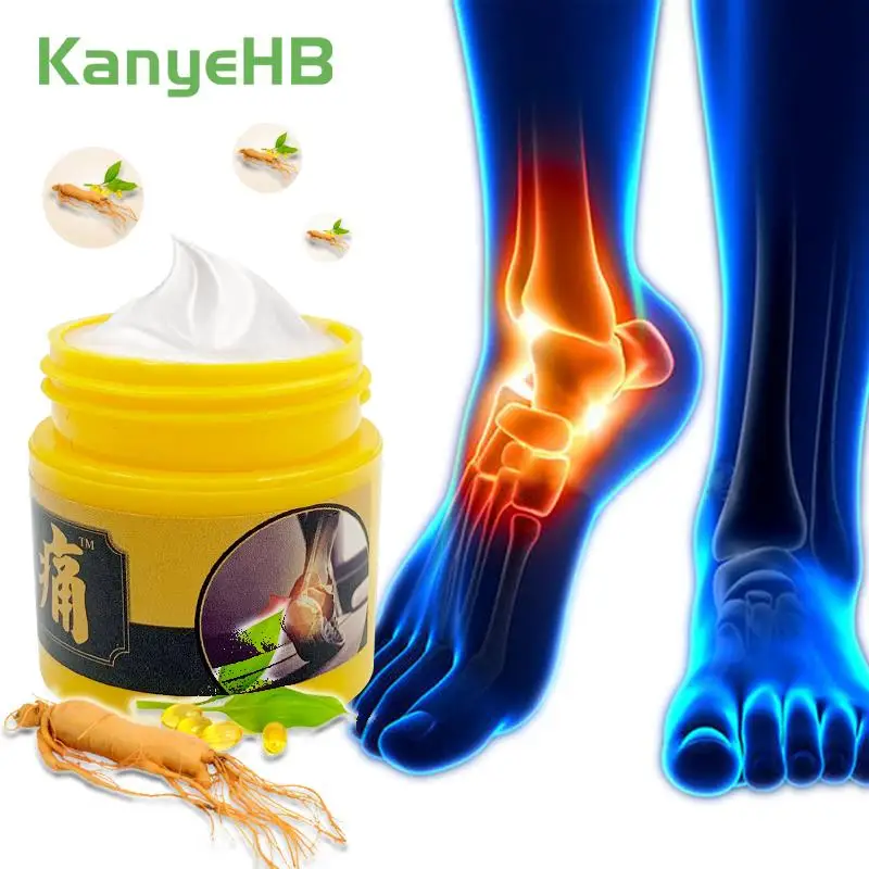 1pcs Heel Pain Relief Cream Achilles Tendonitis Foot Fatigue Massage
