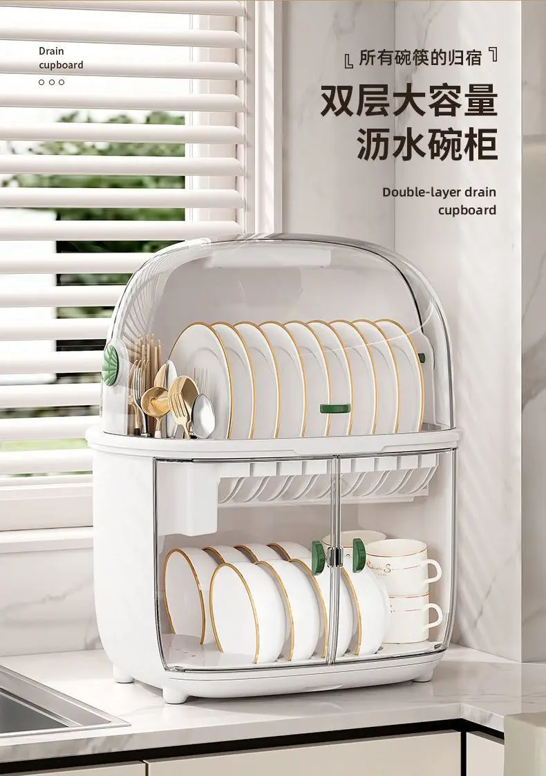 Kitchen bowl dish drying rack cabinet tray tabletop ware drainage storage  box home accessories organizer - AliExpress