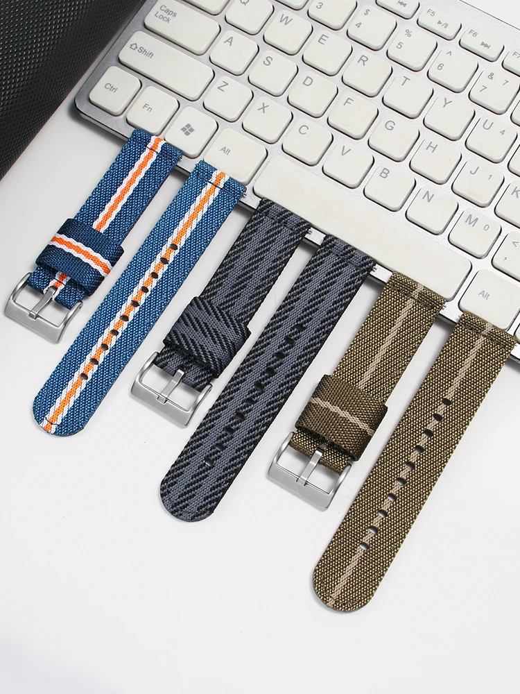 Men's Nylon Watch Strap - Durable and Stylish for Versatile Everyday Wear