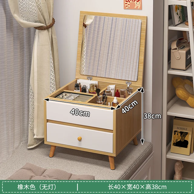 Bay window dressing table bedroom simple modern tatami dressing table