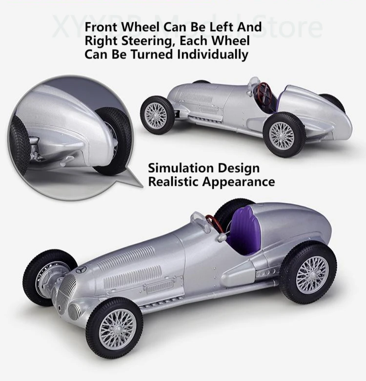Mercedes-Benz 1937 W125 High Quality WELLY Diecast 1:24