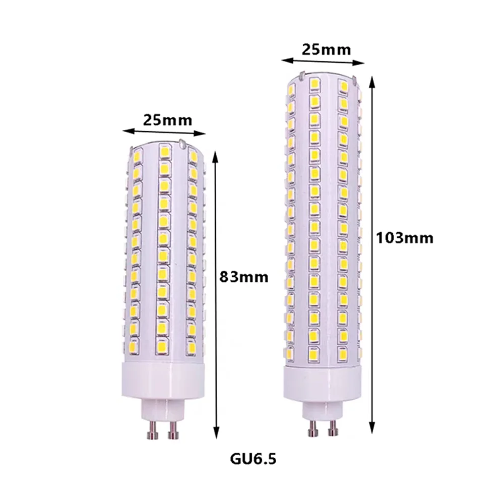 5PCS 3000K 4000K 6000K G8.5 GU6.5 G12 LED Corn Light 10W 15W 1500LM SMD2835 Led Bulbs Lamp AC85-265V High Brightness Lighting