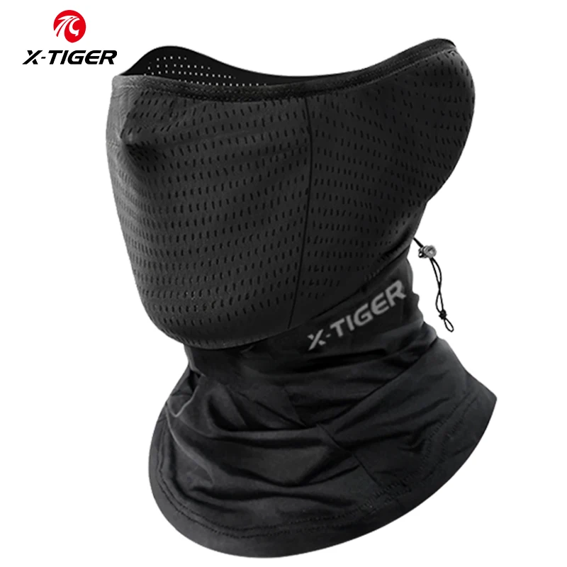 X-Tiger Face Mask Anti-Sudore Traspirante Running Sciarpa Da Ciclismo Fascia Anti-Uv Ice Silk Mountain Bike Sport Bandana Equipment