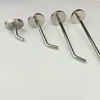 1pcs Stainless Steel Hook Single  Clothes Shop Wall Hook Single Kitchen Punch Coat Hook 3