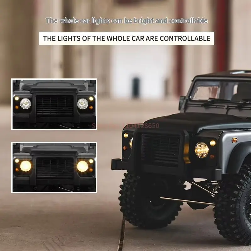 Mangniu Mn-999 Full Scale 2.4g 4wd High Range Climbing Car Defender Rc Car Remote Control Adult Toy Festival Birthday Gift Gift 4