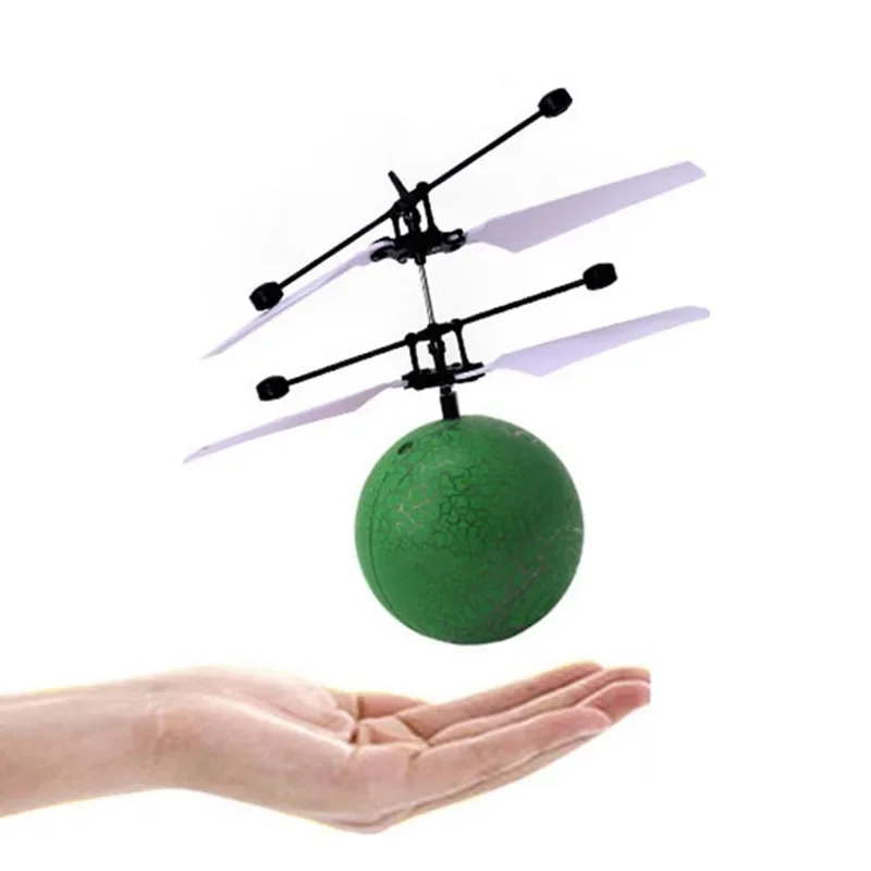 Infrared Induction Drone Flying Flash LED Lighting Ball Helicopter Child Kid Toy Gesture-Sensing No Need To Use Remote Control U