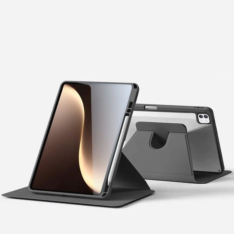 Honor Magic Pad 3 Case with 360 Rotating Acrylic Stand and Pen Holder