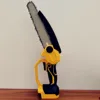 Brushless Chainsaw 8 Inch / 6 Inch Electric Cordless Chain Saw Pruning Wood Cutting Power Tools For DeWALT 18V Battery 2