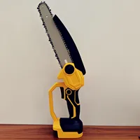 Brushless Chainsaw 8 Inch / 6 Inch Electric Cordless Chain Saw Pruning Wood Cutting Power Tools For DeWALT 18V Battery 2