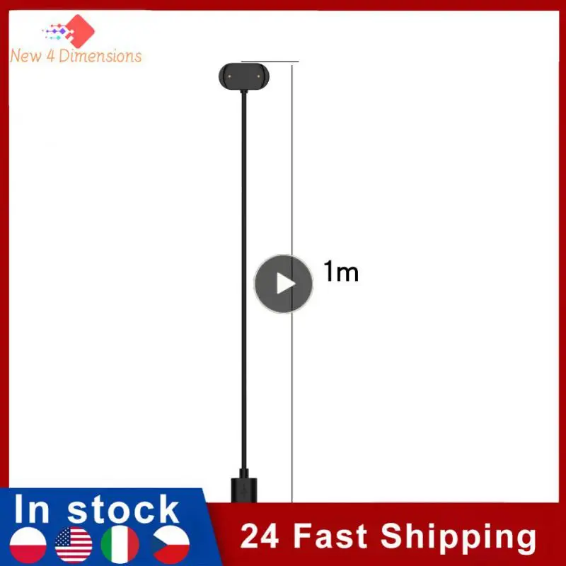 

1 м USB зарядный кабель для Amazfit GTR 3 GTR3 GTS3 зарядное устройство для GTR2 GTR2e Bip u T-rex GTR 3 GTS 3 Магнитная зарядная док-станция