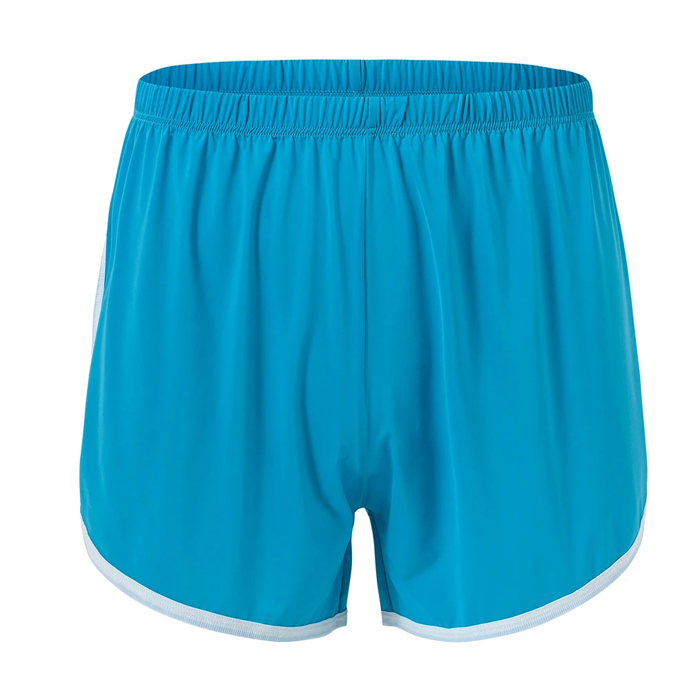 Men's Boxer Shorts Nylon Side Split Loose Solid Color Leisure Sports SleepWear Underwear Soft Panties boxer shorts men underwear